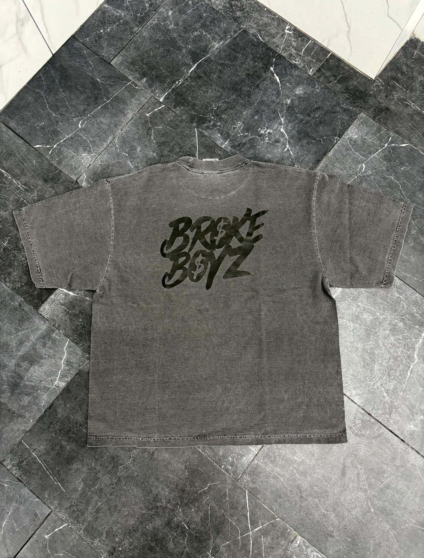 Iconic Oversized Box Tee | Limited Black-on-Black
