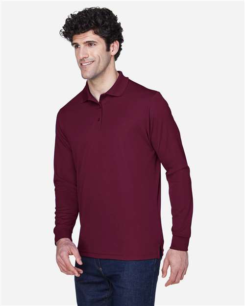 CORE365 - Pinnacle Performance Long Sleeve Piqué Polo