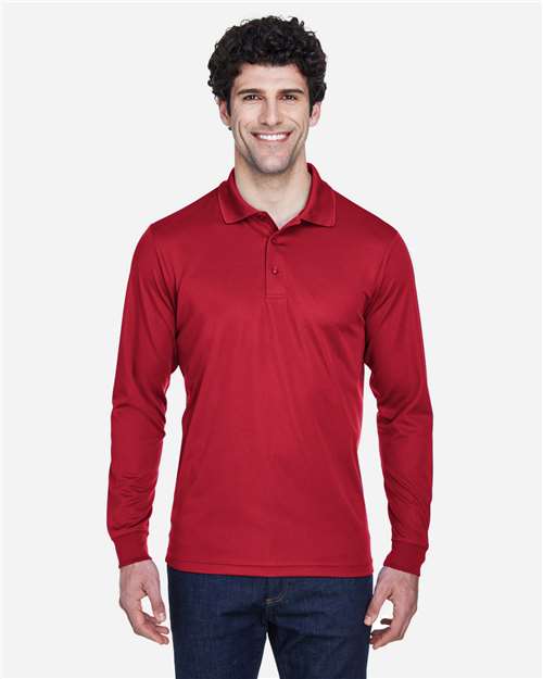 CORE365 - Pinnacle Performance Long Sleeve Piqué Polo