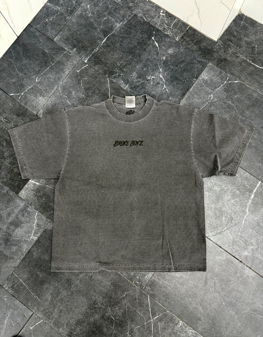 Iconic Oversized Box Tee | Limited Black-on-Black